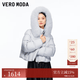 VEROMODA羽绒服2026春季新款90白鸭绒狐狸毛领羽绒服326123003 圣天蓝 M