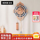 若客（ROKR）欧式挂钟 diy手工木质拼装模型积木立体拼图创意静音时钟生日礼物