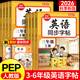 金枝叶三年级英语字帖上册小学生同步练字帖2026人教版PEP国标体英文课本教材单词练习本3年级每日一练