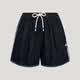 阿迪达斯（adidas）三叶草系列 女 RESORT SHORTS W 牛仔短裤 KX0747 蓝色 M