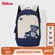 Wilson威尔胜小熊印花网球双肩包隔层背包BEAR BACKPACK WR8027001001
