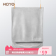 HOYO日本毛巾 健身器械垫巾 男女健身房大毛巾 训练吸汗速干瑜伽擦汗 浅灰 40*100CM