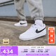 耐克男子透气平底运动鞋夏季板鞋NIKE COURT VISION LOW DH2987 101白色/黑/白色 40