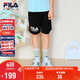 FILA斐乐儿童童装短裤2026年夏季男女童中大童休闲宽松五分裤