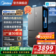 美的（Midea）冰箱M60系列小机皇520法式多门四开门家用冰箱超薄嵌入式净味双系统双循环大容量底部散热 BCD-520WUFPZM(E)海贝黛