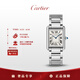 卡地亚(Cartier)坦克系列方盘腕表白盘钢带33.7x25.5mmWSTA0106 礼物