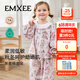 嫚熙（EMXEE）儿童家居服丝柔果棉纯棉宝宝睡衣套装空调服夏季男女童 精灵梦花园【四季款】 110 cm （3-4岁，体重14-17kg）