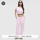 lululemon丨Dance Studio 女士宽松剪裁中腰工装裤 拒水 LW5GOEA 柔纱粉(LW5HUJA) S