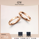 丹尼尔惠灵顿（DanielWellington）dw情侣对戒经典+星辰系列情侣戒指男女同款生日礼物 经典+星辰玫瑰金，联系客服备注