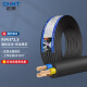 正泰（CHNT）护套线 国标平行线RVV3*2.5平方等软线两芯铜芯电线电缆 100米 黑
