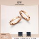 丹尼尔惠灵顿（DanielWellington）dw情侣对戒闪耀星辰系列情侣戒指男女同款生日礼物 玫瑰金一对【码数备注】