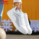 李宁（LI-NING）透气轻便休闲鞋男小白鞋潮流百搭低帮舒适耐磨户外运动休闲板鞋男