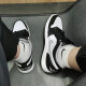 【HOT】耐克男鞋Nike Air Jordan 1 Low aj1黑灰影子北卡蓝低帮运动休闲篮球鞋 553558-040 42.5