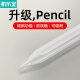 机乐堂 ipad电容笔 apple pencil苹果笔二代触控倾斜压感手写笔专用平板iPad2021/2020pro绘画笔