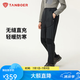坦博尔羽绒裤男款外穿中老年直充大码加厚保暖羽绒裤TA5330117A 智博蓝 L 175