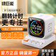 绿巨能（llano）智能闹钟计时器学生儿童专用小初高中学习自律神器时间管理器翻转番定时茄时钟时间小方TK3开学