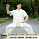 JEEP SPIRIT中国风唐装男新款唐装太极服男练功服中式古装薄款唐装男 白色 M