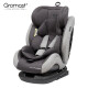 谷仕塔（Gromast）儿童安全座椅汽车用0-12岁婴儿宝宝可坐躺车载isofix接口 灰+深灰