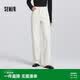 森马（Semir）森柔|牛仔裤女春季做旧浅色长裤女生显瘦时尚直筒裤103125124013A