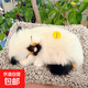 毛绒仿真猫会叫睡猫汽车摆件竹炭垫子猫净化空气家居装饰礼品玩偶 款式18