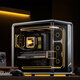 乔思伯（JONSBO）BO400CG V2 ATX曲面海景房机箱 （360水冷/5V ARGB灯效/一体式曲面玻璃/铝合金显卡支架/）