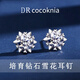 DR COCOKNIA1克拉培育钻石雪花耳钉女轻奢耳饰首饰品纪念日走心礼物送老婆 培育钻石雪花耳钉【共1克拉】