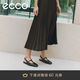 爱步（ECCO）凉鞋女 26年夏季新款轻奢百搭包头平底方头浅口单鞋 舞悦234353 黑色23435301001 37