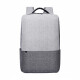 双肩包男背包休闲商务韩版户外旅行大容量15.6英寸电脑包书包背包 灰色