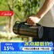 乐扣乐扣（LOCK&LOCK）大容量保温壶户外旅行露营不锈钢便携车载式手提暖壶1.5L深灰色