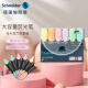 施耐德（Schneider）德国进口荧光笔大容量彩色重点标记笔彩色记号笔进口学生办公用 马卡龙6色套装