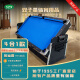 SZX成人标准四合一游戏桌家庭商用台球乒乓球冰球室内黑八球厅娱乐桌 7尺4合1-黑桌+蓝布（环保升级）