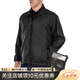5.11（TACTICAL SERIES ）春夏可收纳便携外套皮肤风衣511外套战术透气夹克男48035 019 黑色 L【建议180/185-80KG/90KG】