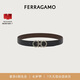 菲拉格慕（Ferragamo）男士双面可调式Gancini皮带 0689134_C  _ 105 七夕礼物送男友
