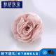 默研（MOYAN）韩版绢纱布艺胸花轻薄花朵胸针优雅别针外套毛衣职业套装配饰品女 韩粉色胸针款 B05-303
