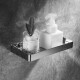 摩恩雅科沥水肥皂盒家用皂碟盒子壁挂式免打孔不锈钢浴室卫生间香皂置物架 拉丝大号(打孔/免钉两用)