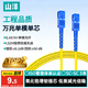 山泽 光纤跳线 SC-SC工程电信级单模单芯3.0线径UPC光纤尾纤 阻燃低烟无卤 入户光纤网线 3米G0-SCSC03