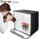 旅行家（Travor） LED小型摄影棚40cm 免组装 拍照柔光灯箱拍摄道具迷你摄影箱补光