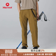 土拨鼠（Marmot）休闲长裤 男士跋涉轻量户外徒步登山 舒适耐磨 Light Trek Comfo 橄榄绿 M