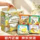 动物朋友神奇3d立体书（4册）儿童绘本0-3岁 乐乐趣婴幼儿早教翻翻书新年生日周岁儿童礼物故事书机关书蒙氏益智送礼触摸书礼盒1岁宝宝玩具省钱卡