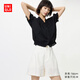 优衣库麻棉短裤女装/裤子482170 01 乳白色 XL