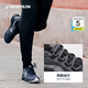 迪卡侬（DECATHLON）运动鞋男鞋春节透气轻便缓震回弹防滑耐磨鞋子跑步鞋ACTIVE GRIP 黑灰【CS缓震+抓地升级】 41