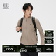 KOLON SPORT/可隆户外软壳夹克 男子透湿防水防风TECHSHELL 3L外套 LHJK6SN057-GR 米灰色 XL 180/100A
