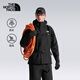 北面（The North Face）三合一冲锋衣外套男硬壳防水防风抓绒内胆连帽 JK3/黑色 L