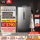 松下（Panasonic）【焕新补贴】大白鲸超薄505L冰箱大容量嵌入式对开门风冷无霜家用电冰箱 一级能效自由制冰 钛灰银 NR-EB51SPA-S