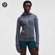 lululemon丨Scuba™ 女士拉链连帽衫 LW3JGYS 尘雾钻石灰/镜面银 M /8