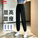 李宁（LI-NING）运动卫裤显瘦舒适女跑步健身时尚休闲百搭刺绣logo束脚运动长裤女