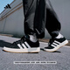 adidas 面包鞋 GRAND COURT BASE 00s休闲板鞋平底鞋男女阿迪达斯 黑色/白色/树脂黄(推荐女生选小半码)   42
