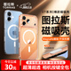 图拉斯【相机按键全包丨散热磁吸】 适用iphone18promax手机壳苹果18pro透明17镜头全包超薄防摔高级男女 iPhone 17 Pro Max 【全透明】Magsafe磁吸+升级抗黄+超强