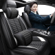 欧玛奴 汽车座套四季通用汽车坐垫全包围皮亚麻座椅套适用于 豪华版白色 博越经典帝豪EC7新帝豪GS/GL远景/SUV