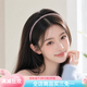 伊黛儿细边满钻发箍女2026新款高级感轻奢超闪碎钻压发头箍时尚百搭头饰